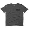 0021. Vintage American Flag United States of America Military us USA Patriotic Style for Men T Shirt (Charcoal, 2X-Large) view 2