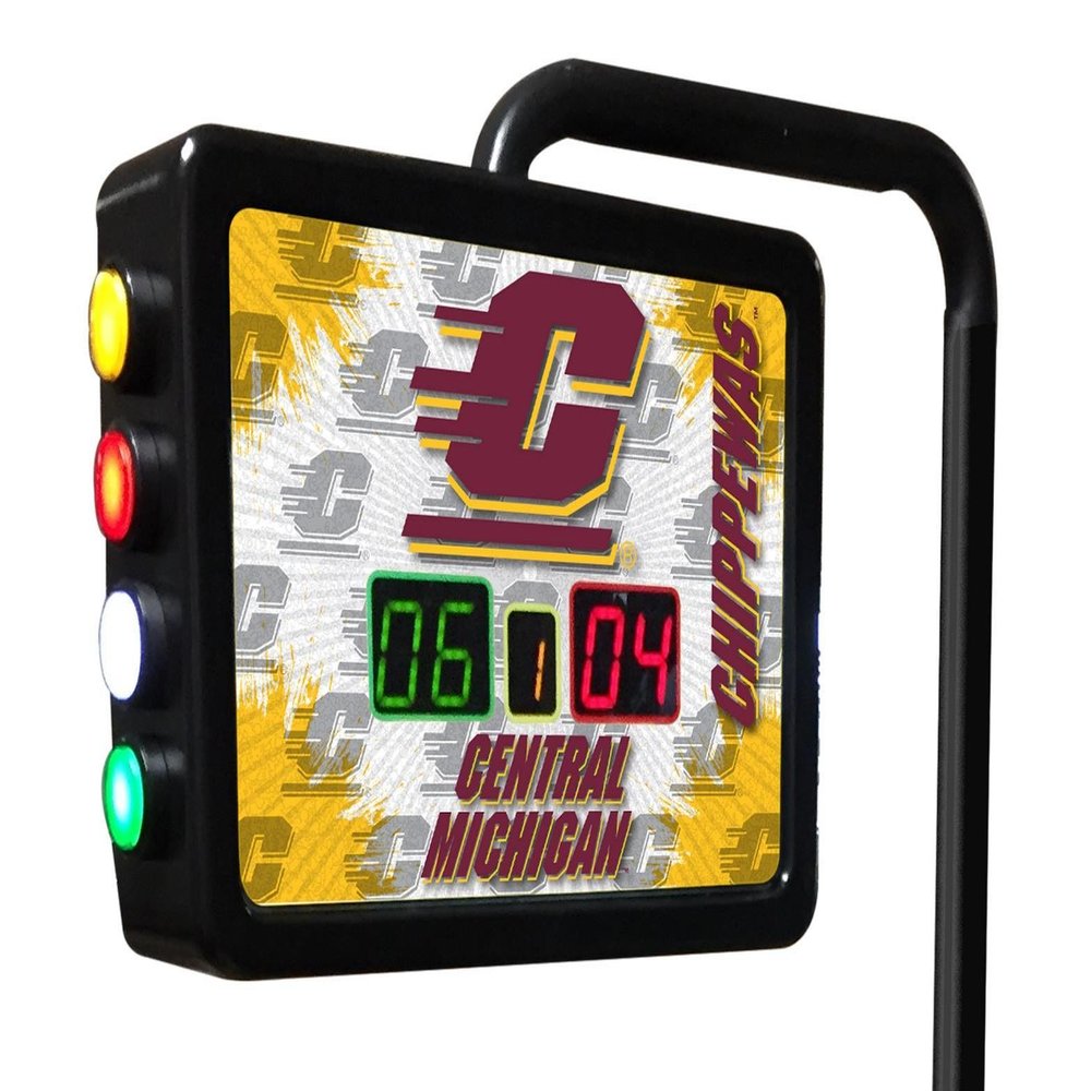 Holland Bar Stool Co. Central Michigan Electronic Shuffleboard Scoring Unit - Officially Licensed