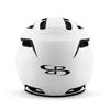 Boombah DEFCON Batting Helmet Sleek Profile White/Black - Size Junior 6 1/4" - 7" view 4
