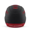 Boombah DEFCON Batting Helmet Black/Red - Size Junior 6 1/4" - 7" view 4