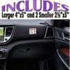 3 You Must Be This Tall to Ride Clown Vinyl Decal Set for Truck with Lift Gas Support Kit Quad Sled Deck or Lifted 4x4 Decals Stickers (CLOWN - 3 Decal Set) view 4