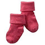 Baby Soy Signature Solid Socks, Blossom 12-24 Months