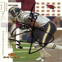 Sports Memorabilia Autograph Warehouse 68251 Freddie Jones Autographed Football Card San Diego Chargers 2002 Upper Deck No. 7