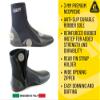 Cressi Minorca Long 3 mm Crew Diving Boots, Black/Black, US Men's 14  US Ladies' 15 view 2