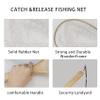 Aventik Fly Fishing Net Landing Wooden Rubber Ghost Net Magnetic Release Catch & Release (HWRN5&Magnet) view 4