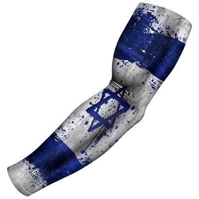 B-Driven Premium Pro-Fit Sports Compression Arm Sleeve (Single) Patriotic Designs Baseball Arm Sleeves - Men Women Youth