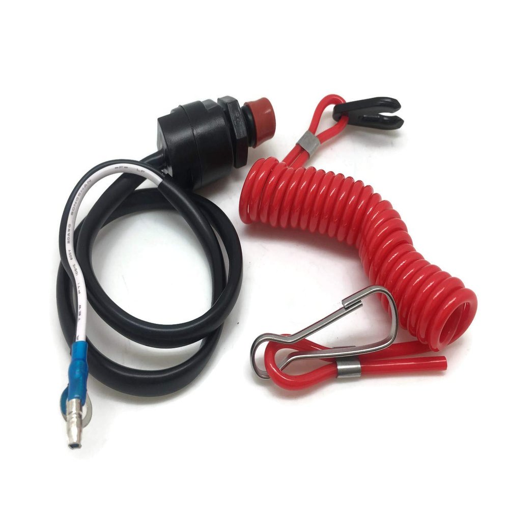 Boat Motor Safety Stop Switch Engine Assy 66T-82575-00 01 for Yamaha Outboard F 30HP E 40HP F 40HP 2/4 Stroke Engine