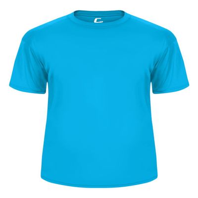 Badger Sport C2 Bright Blue Adult 2XL Short Sleeve Wicking Tee