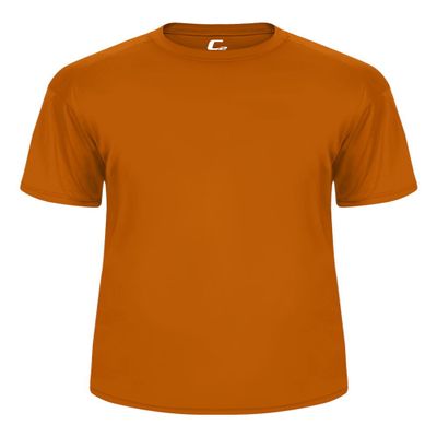 Badger Sport C2 Orange Adult Medium Short Sleeve Wicking Tee