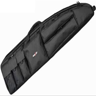 Explorer Ranger Double Possible 3 Rifles Weapon Gun Case Padded Long Tactical Carrying Military Backpack Bag YKK Zippers Storage MOLLE Pouches, Integrated 4 Pistol Cases
