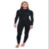 Women One Piece Full Body Sun Protective Swim Stinger Suit Dive Skin UPF50+ , Black, XXX-Large view 1