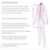 Women One Piece Full Body Sun Protective Swim Stinger Suit Dive Skin UPF50+ , Black, XXX-Large view 3