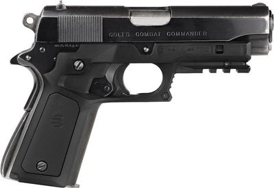 ReCover Tactical CC3P Grip and Rail System with Interchangeable Panels. No Mods Require, Installs in Under 3 Minutes (Black w/Black & Tan Panels)