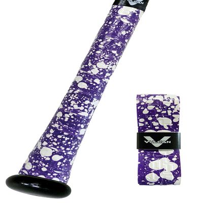 Vulcan | 1.00mm Bat Grip | Baseball/Softball | Purple Splatter