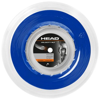 Head Unisex - Adult Velocity Mlt Roll Tennis String, Unisex- Adults, 281414-16 BL, Blue, 16