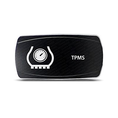 CH4X4 Rocker Switch TPMS Symbol 3 - Horizontal - Amber Led