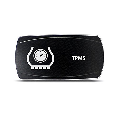 CH4X4 Rocker Switch TPMS Symbol 3 - Horizontal - Amber Led