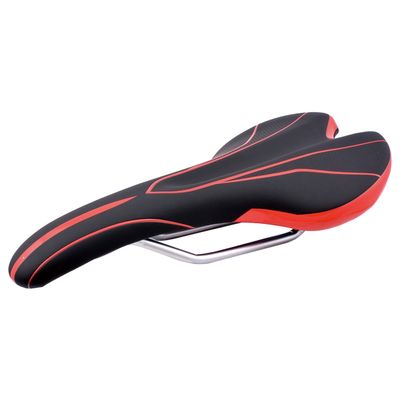 Noguchi VL-1535 Sports Saddle, Black/Red