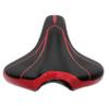 Noguchi VL-1535 Sports Saddle, Black/Red view 4