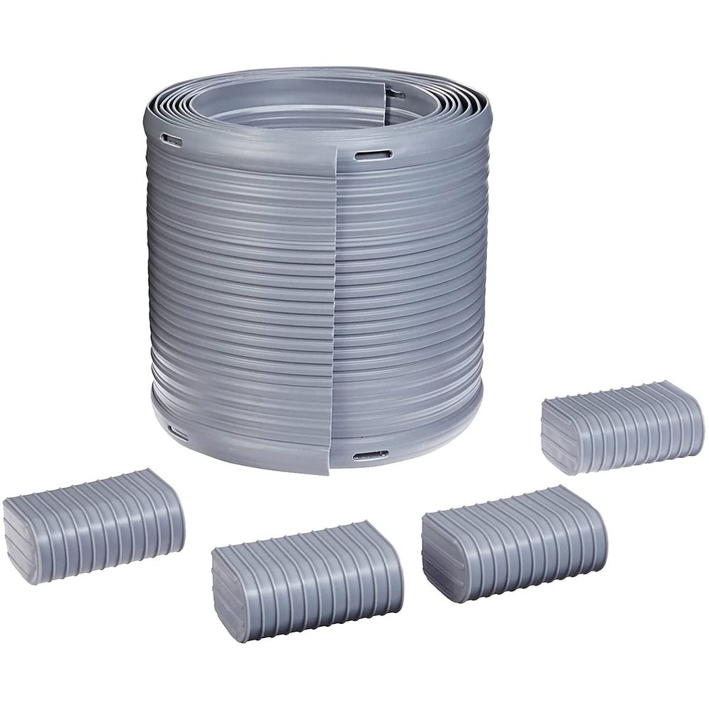 Caliber Bunk Wrap Kit 23054, 24-ft Roll of 2x4-in Bunk Wrap with Endcaps, Grey