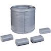 Caliber Bunk Wrap Kit 23054, 24-ft Roll of 2x4-in Bunk Wrap with Endcaps, Grey view 1