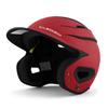 Boombah DEFCON Batting Helmet Sleek Profile Red/Black - Size Senior 7" - 7 3/4" view 1