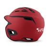 Boombah DEFCON Batting Helmet Sleek Profile Red/Black - Size Senior 7" - 7 3/4" view 3