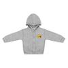 Creative Knitwear College Baby NCAA Officially Licensed Snap Hooded Jacket - Iowa Hawkeyes Logo - Oxford - 12 Months view 1