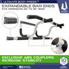 Ultimate Body Press XL Doorway Pull Up Bar with Elevated Bar & Adjustable Width view 3