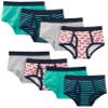 Simple Joys Toddler Boy's 8-pack underwear Underwear, Grey/Blue/Fire Trucks, 2-3 view 1