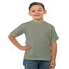Bayside Youth 6.1 oz., 100 % Cotton T-Shirt XS SAFARI view 1