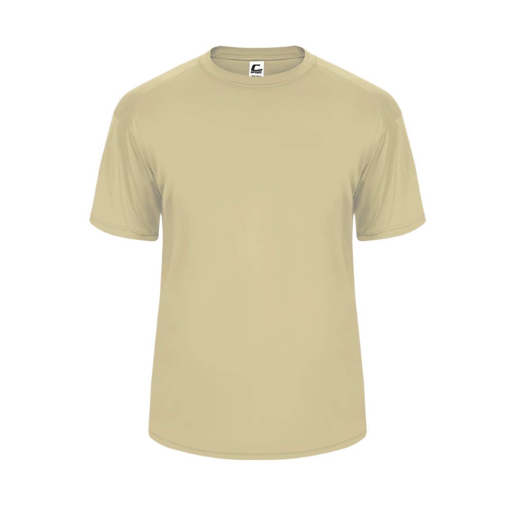 Badger Sport C2 Vegas Gold Youth XL Short Sleeve Wicking Tee