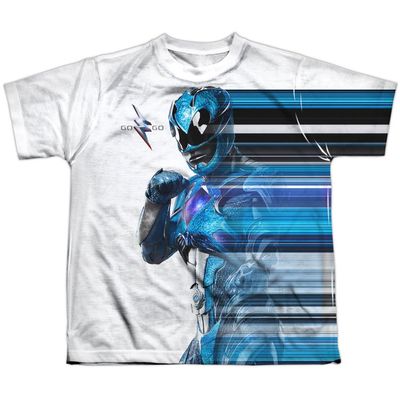 Youth: Power Rangers- Go Go Blue Streak Kids T-Shirt Size YM