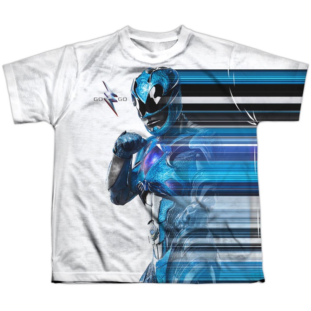 Youth: Power Rangers- Go Go Blue Streak Kids T-Shirt Size YM