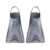 Zone3 Silicone V-Flex Ergo Swim Training Training Fins (Silver, Small) view 1
