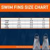 Zone3 Silicone V-Flex Ergo Swim Training Training Fins (Silver, Small) view 4