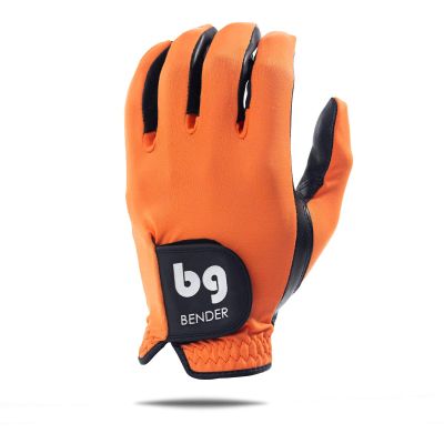 Bender Gloves - Men's Golf Glove, Durable Spandex Material, Unique Golf Gloves Men Right Handed Golfer (Wear On Left)