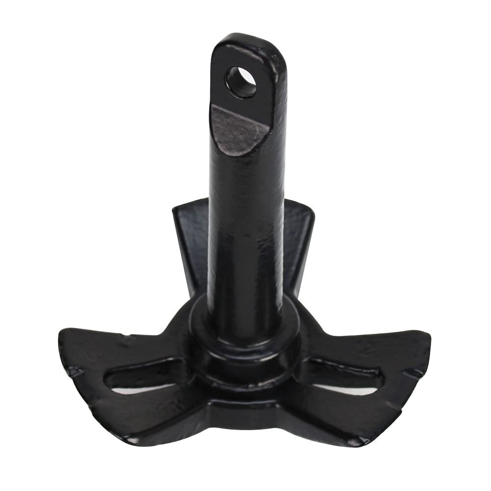 Extreme Max 3006.6689 BoatTector Vinyl-Coated River Anchor - 12 lbs. , Black
