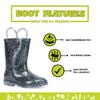 Western Chief Girls Glitter Rain Boot, Multi, 9 M US Toddler view 4
