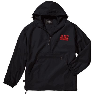 Delta Kappa Epsilon DKE Pack-N-Go Pullover X-Large Black