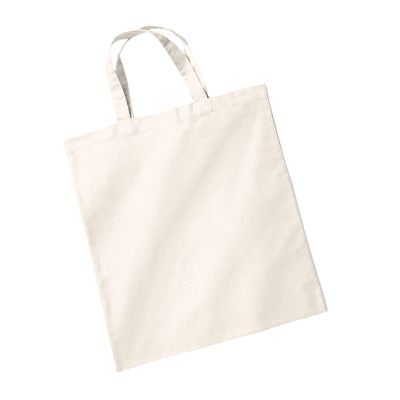 Westford Mill Unisex W101SNATU W101s Bag for Life-Natural One Size