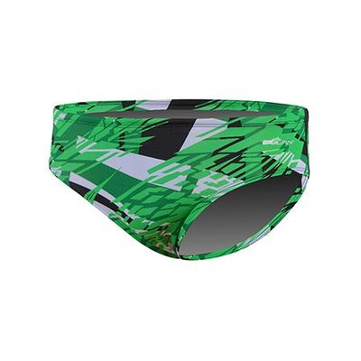 DOLFIN Male Zephyr Printed Racer Brief,Green (773),24