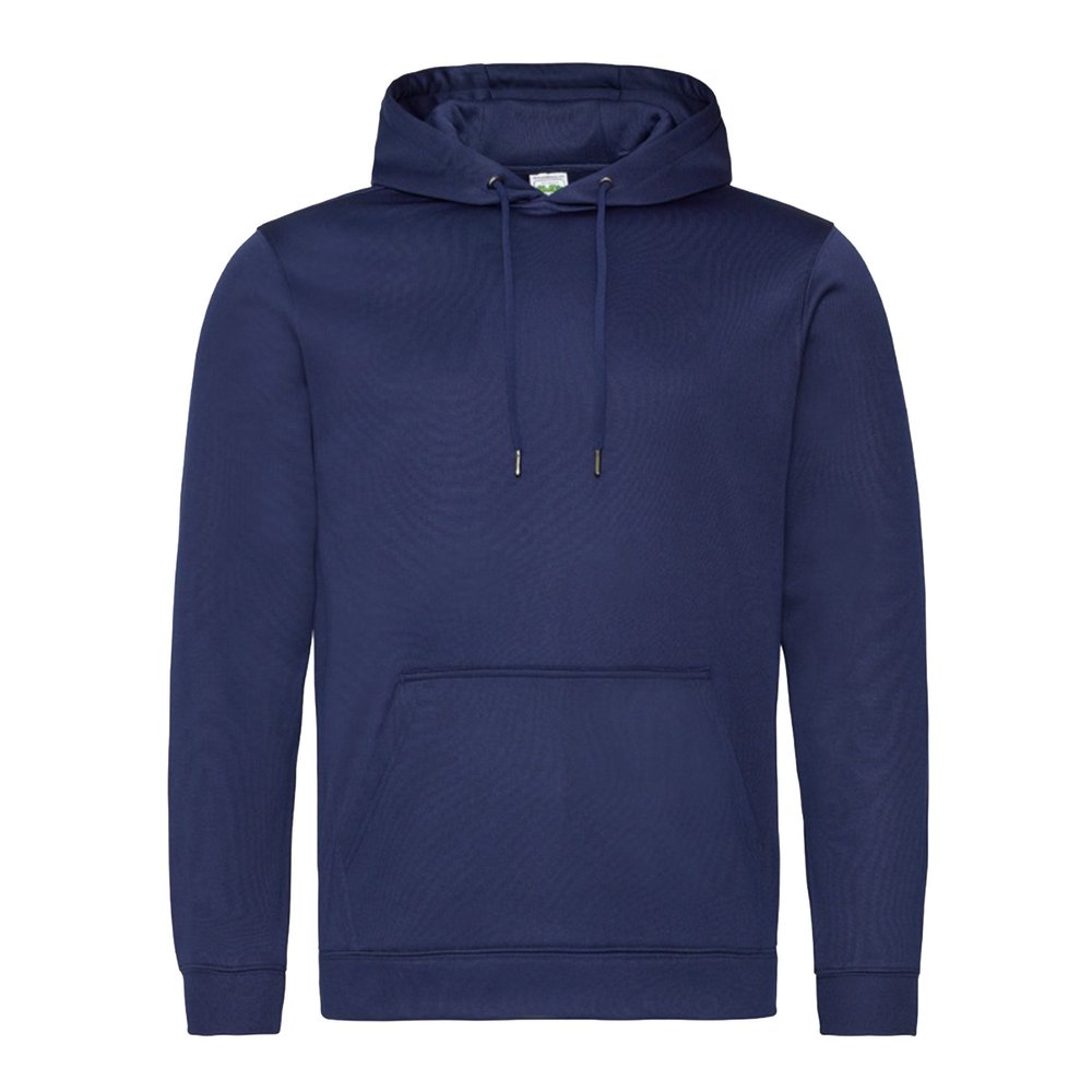AWDis Adults Unisex Polyester Sports Hoodie (M) (Oxford Navy)