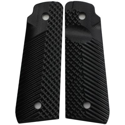 StonerCNC G10 Mark IV 22/45 Lite Grips Slash and Burn Design Will Fit Ruger 22 45 Lite Generation 4 Rimfire NOT for GEN 3 (Midnight Black)