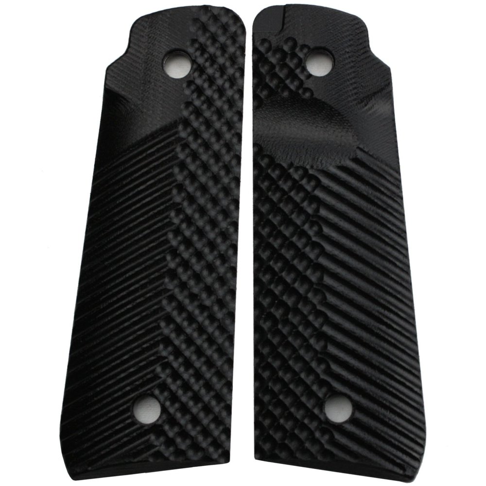 StonerCNC G10 Mark IV 22/45 Lite Grips Slash and Burn Design Will Fit Ruger 22 45 Lite Generation 4 Rimfire NOT for GEN 3 (Midnight Black)