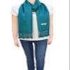 Flyingeagle Trade Solid Color Pashmina Shawl Scarf for Women (Teal) view 3