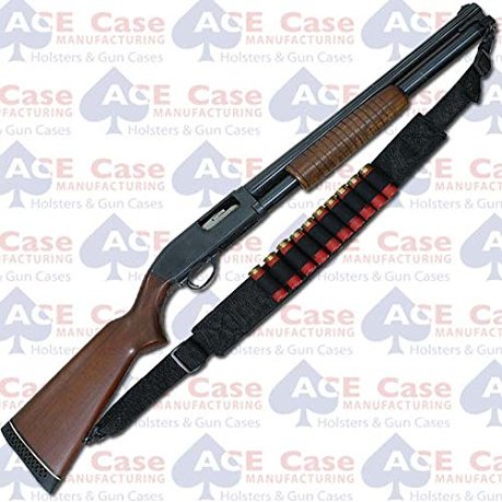 Ace Case Stevens 350 Security Pump Shotgun Ammo Sling (10 Shells) - Made in U.S.A.