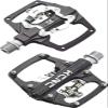 KCNC Bicycle Lightweight Aluminum Binding Pedal Clipless Platform Pedal Black view 3