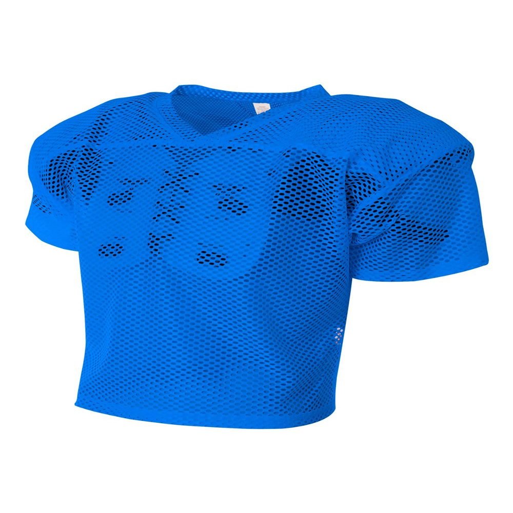 Adult Royal 2X Football Poly/Mesh All Porthole Practice Jersey