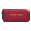 Littlearth NCAA Virgina Tech Hokies Curve Zip Organizer, Team Color, 8" x 4" x 1" view 2